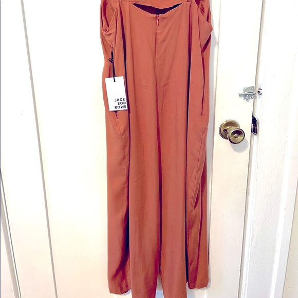 SILKY SOFT RUST OVERALLS by Jackson Rowe - Picture 4 of 5